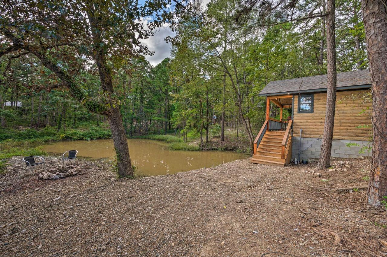 Romantic Broken Bow Cabin With Jacuzzi And Fire Pit! Exterior photo